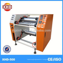 half -auto. stretch film rewinding slitter machine